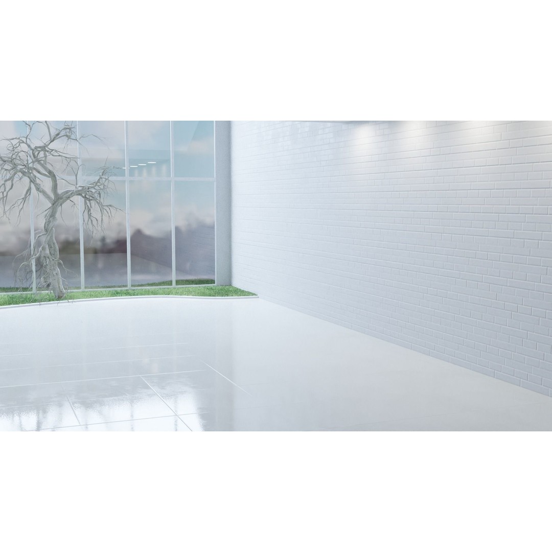 White Base Scenes Pack 3D Model – Architectural Showcase, Blender - View 6