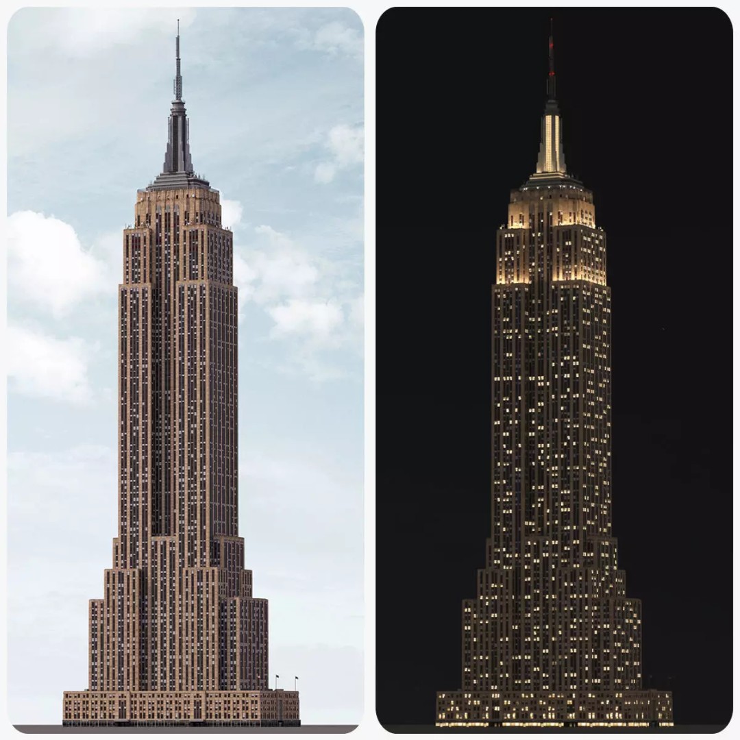 Empire State Building 3D Model – Low Poly Landmark Asset, FBX, OBJ - View 2