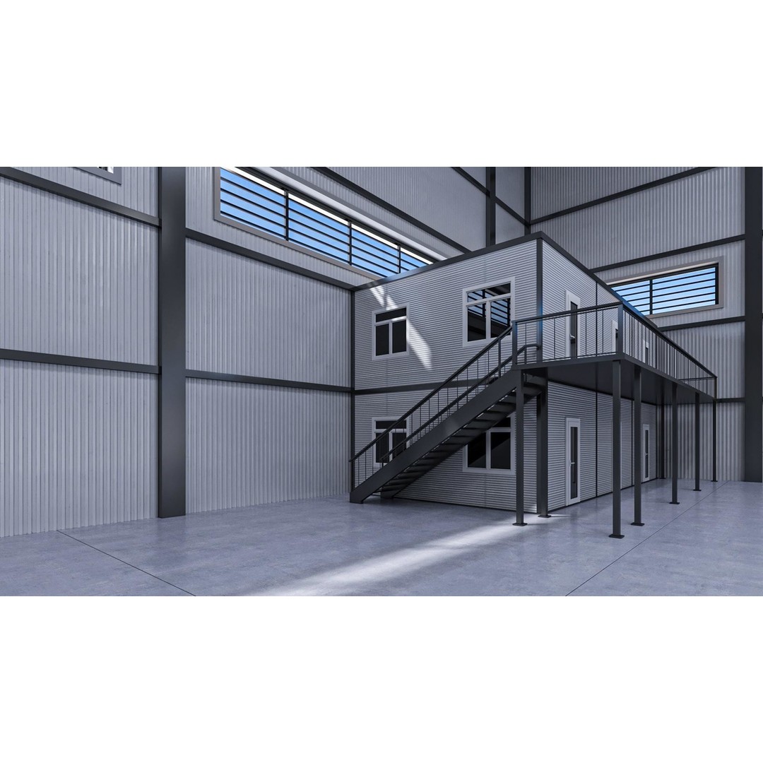 Warehouse 3D Model – High-Quality Hangar with Textures and Animation - View 16