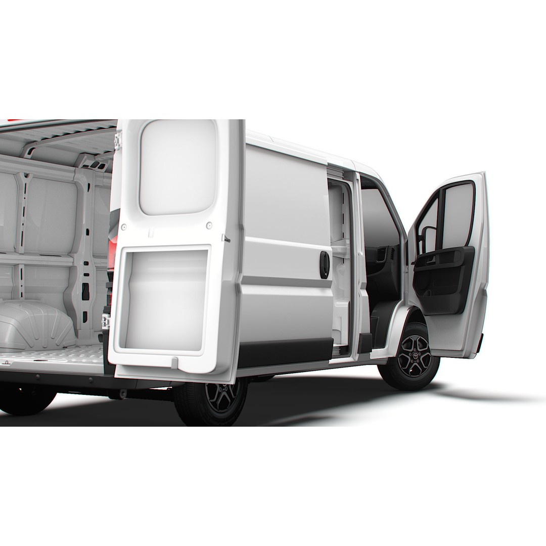 Toyota ProAce E Max Van 3D Model – HQ Interior, Game-Ready Formats - View 13