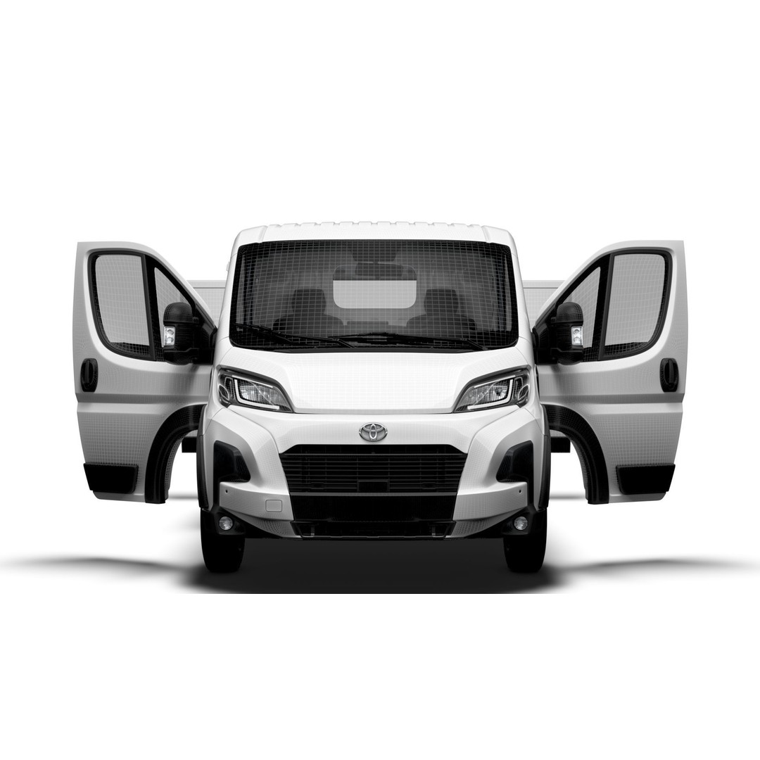Toyota ProAce E Max Van 3D Model – HQ Interior, Game-Ready Formats - View 22