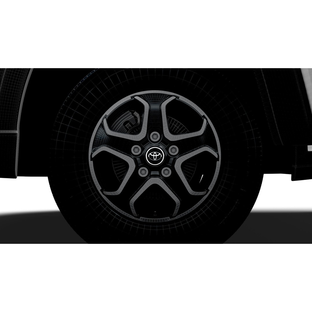 Toyota ProAce E Max Van 3D Model – HQ Interior, Game-Ready Formats - View 28