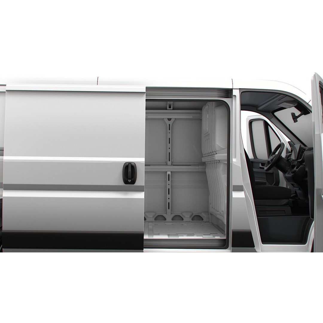 Toyota ProAce E Max Van 3D Model – HQ Interior, Game-Ready Formats - View 3