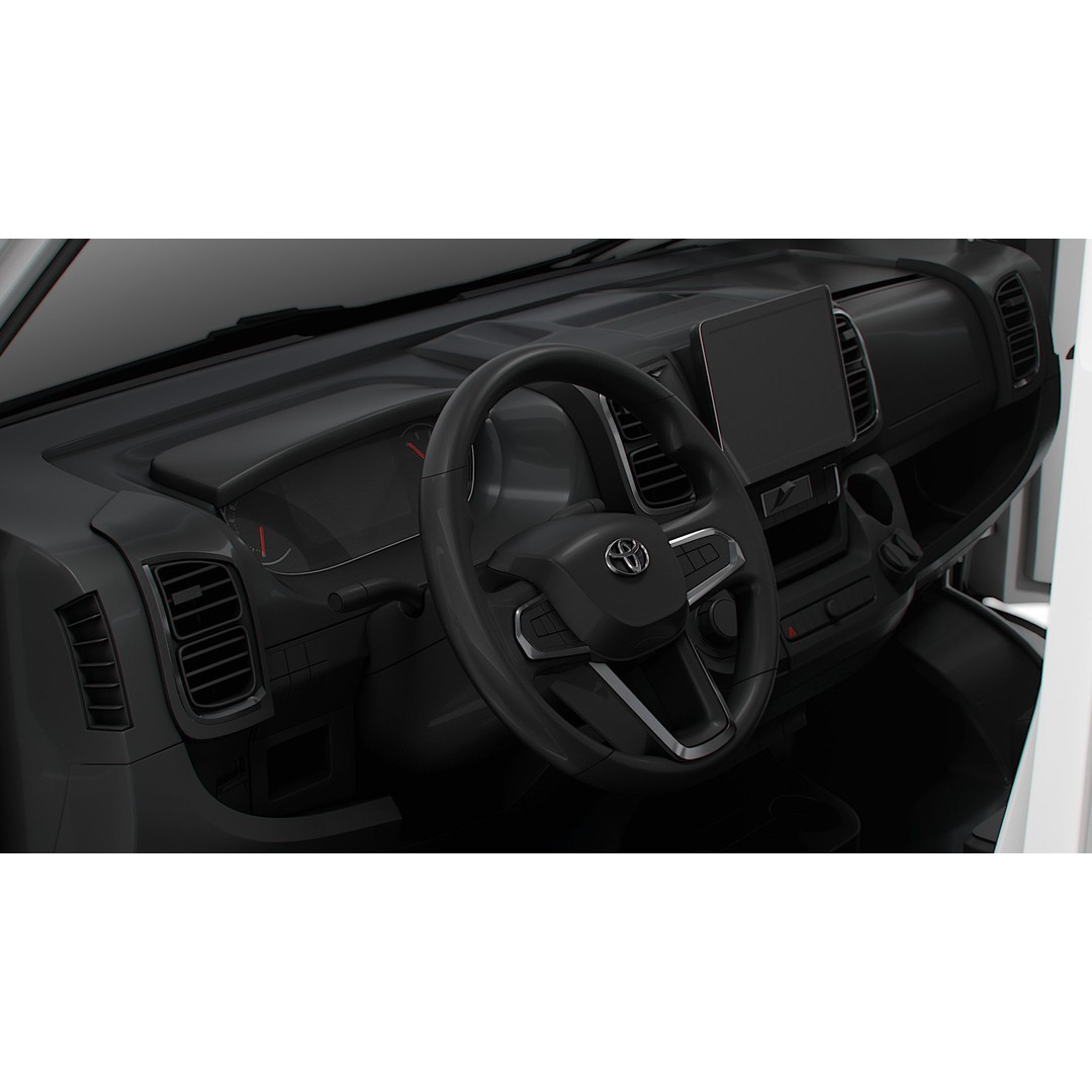 Toyota ProAce E Max Van 3D Model – HQ Interior, Game-Ready Formats - View 4