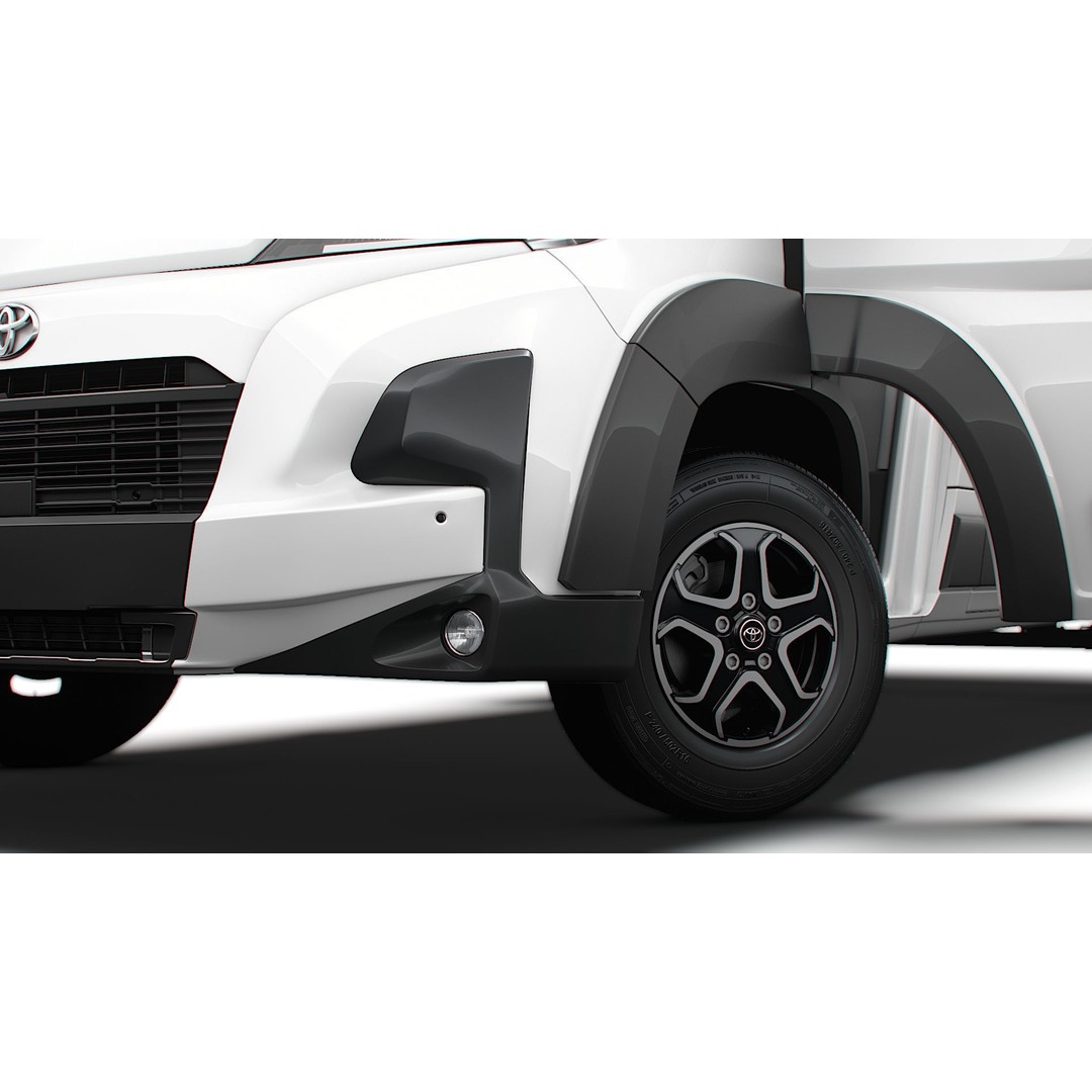 Toyota ProAce E Max Van 3D Model – HQ Interior, Game-Ready Formats - View 5