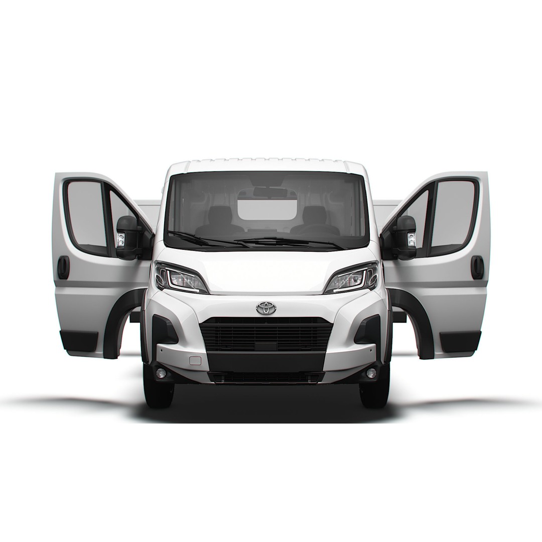 Toyota ProAce E Max Van 3D Model – HQ Interior, Game-Ready Formats - View 8