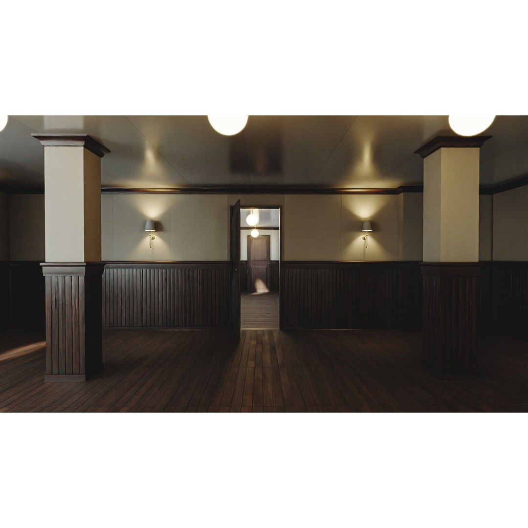 Modular Interior Pack 3D Model – Low-Poly Game Asset, PBR Textures - View 26