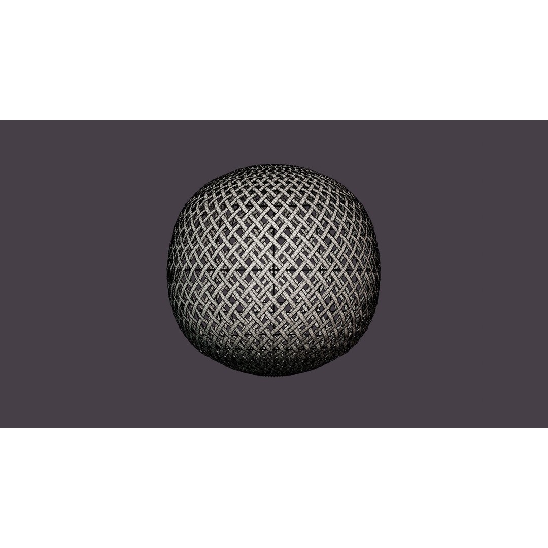 Round Bamboo Lamp 3D Model – Low Poly Lighting Asset, FBX - View 5