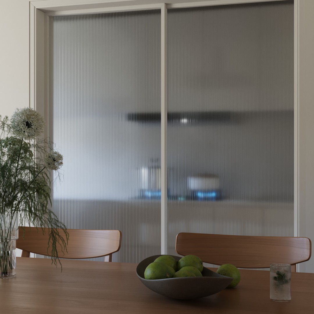 Living Room 3D Model – Modern Interior Scene, FBX, OBJ Formats - View 5