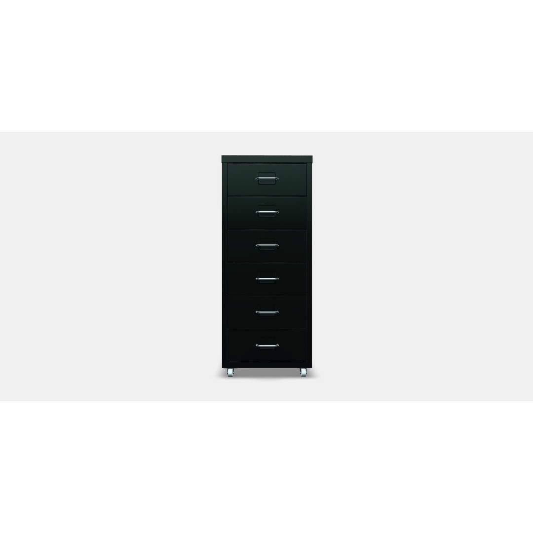 HELMER Drawer Unit 3D Model – Modern Storage Solution, FBX, OBJ - View 10