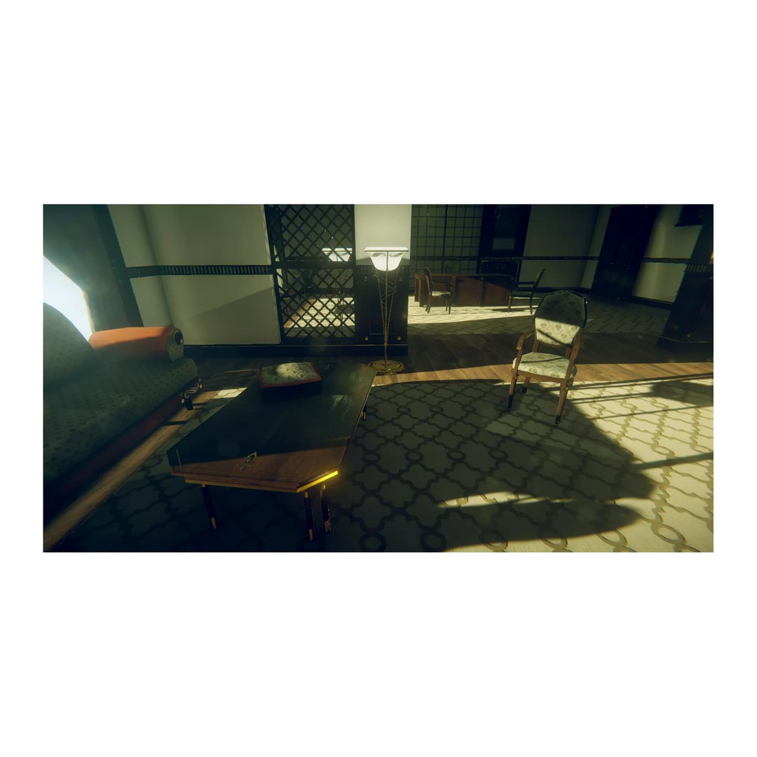Vintage Office 3D Model – Low Poly Interior Asset, PBR Textures - View 7