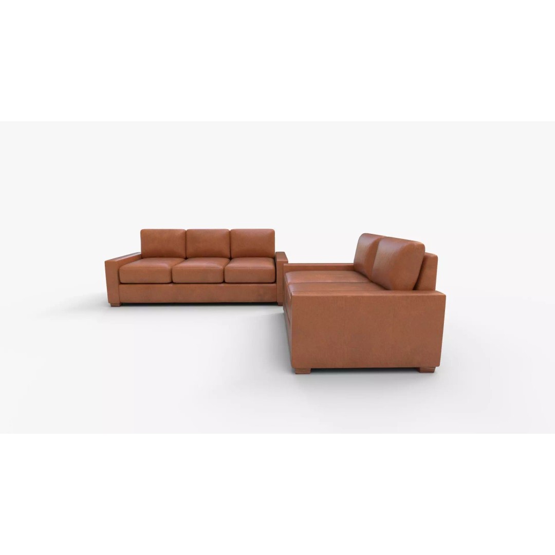 Albirdia Leather Sofa 3D Model – Contemporary Luxury Furniture, FBX - View 9