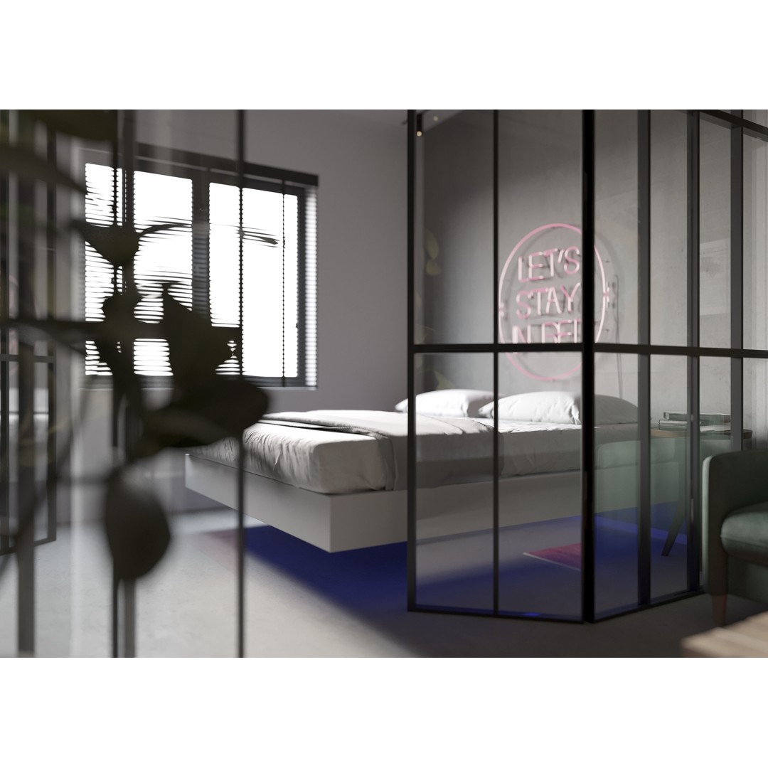 Loft House 3D Model – Realistic Interior Design with HDRI Lighting - View 5