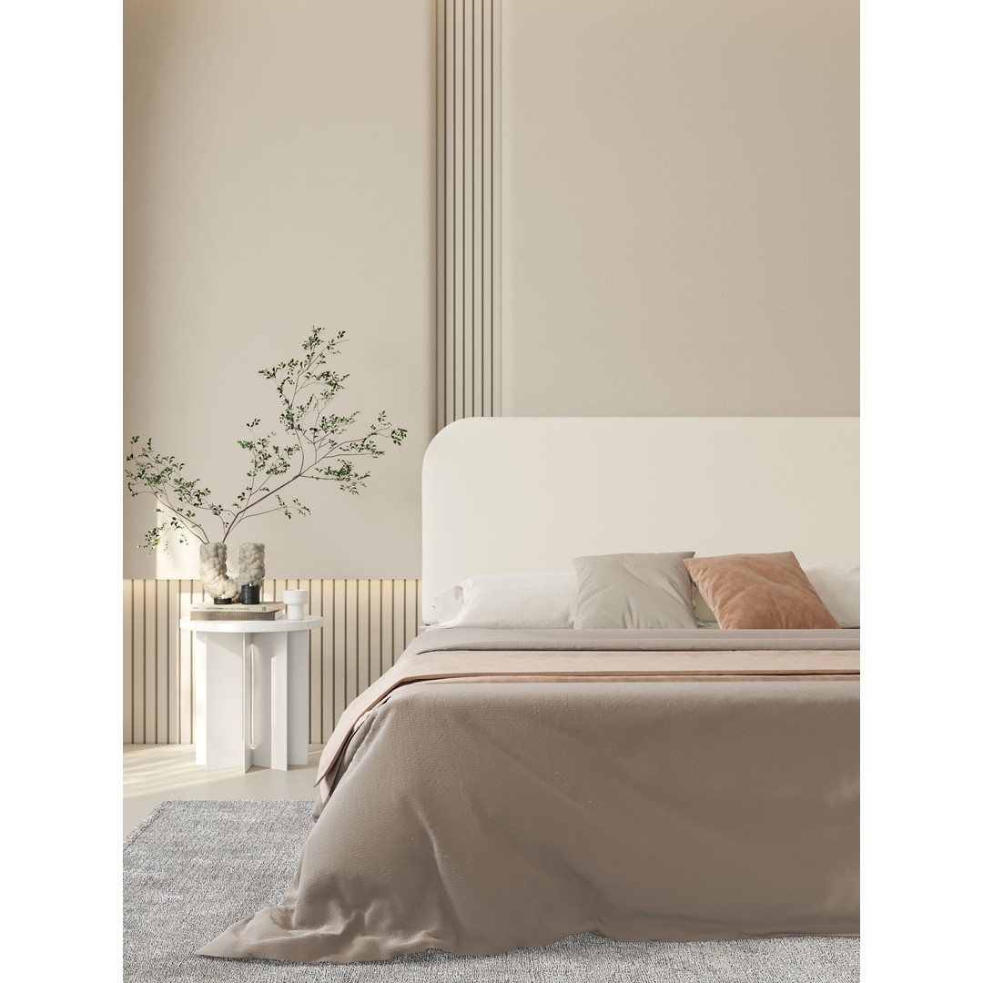 Comfortable Bedroom Interior Scene 3D Model – Detailed Design, FBX, OBJ - View 5