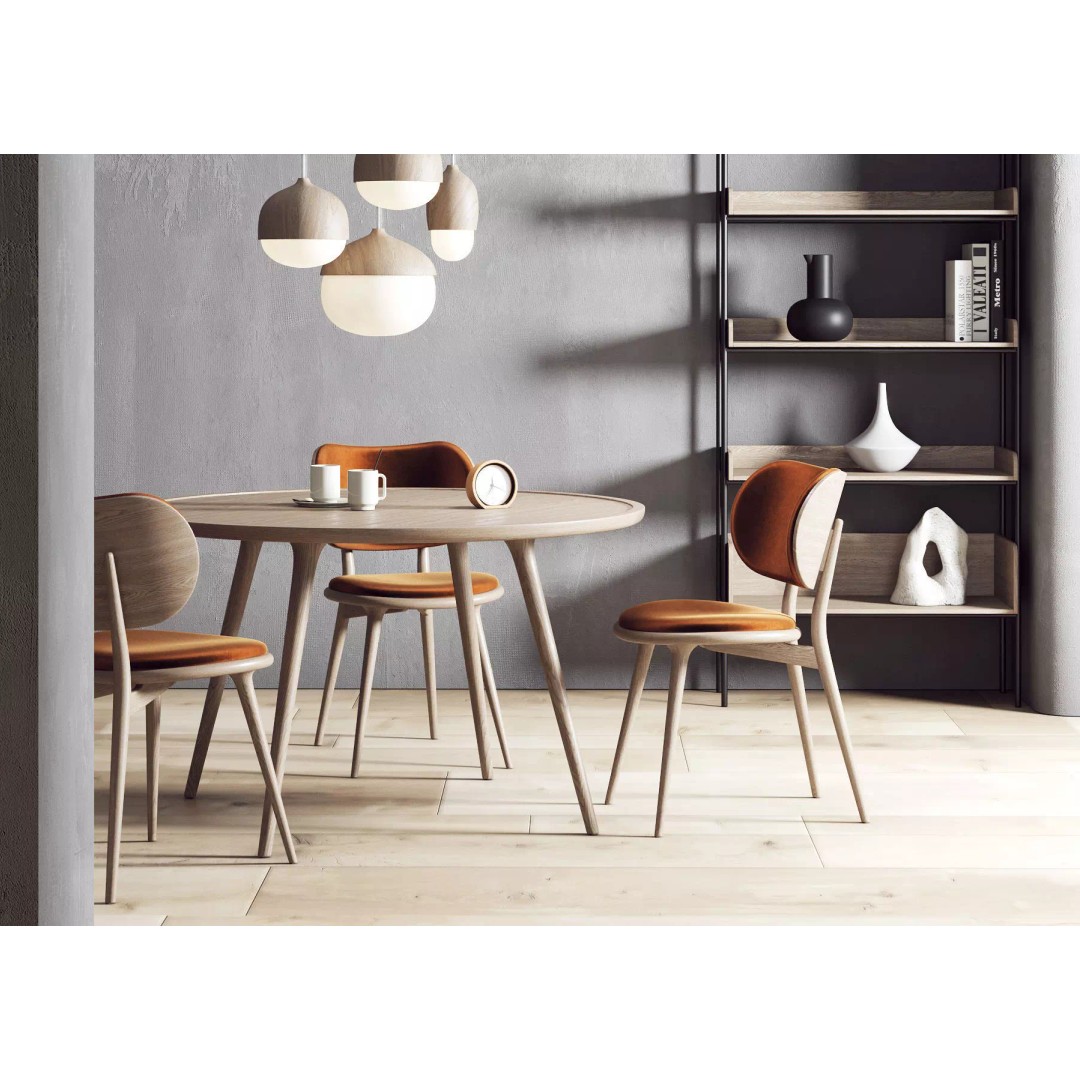 Dining Room Interior 3D Model – Contemporary Wooden Furniture, Vray - View 2