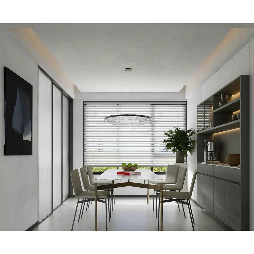 Living Room 3D Model – Modern Workspace Design, Blender