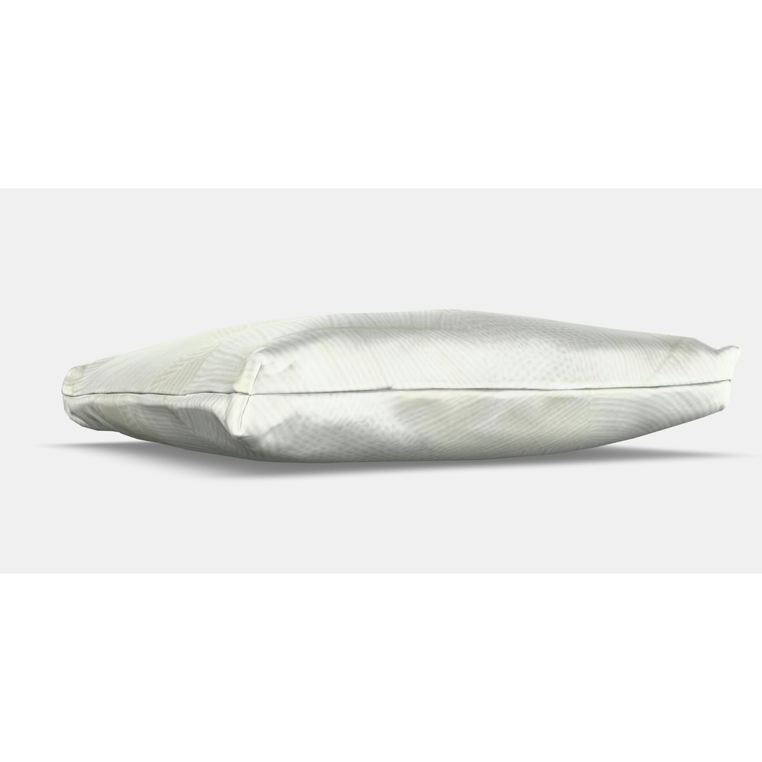 JATTEGRAN Cushion Cover 3D Model – Low Poly Textile Design, FBX - View 3