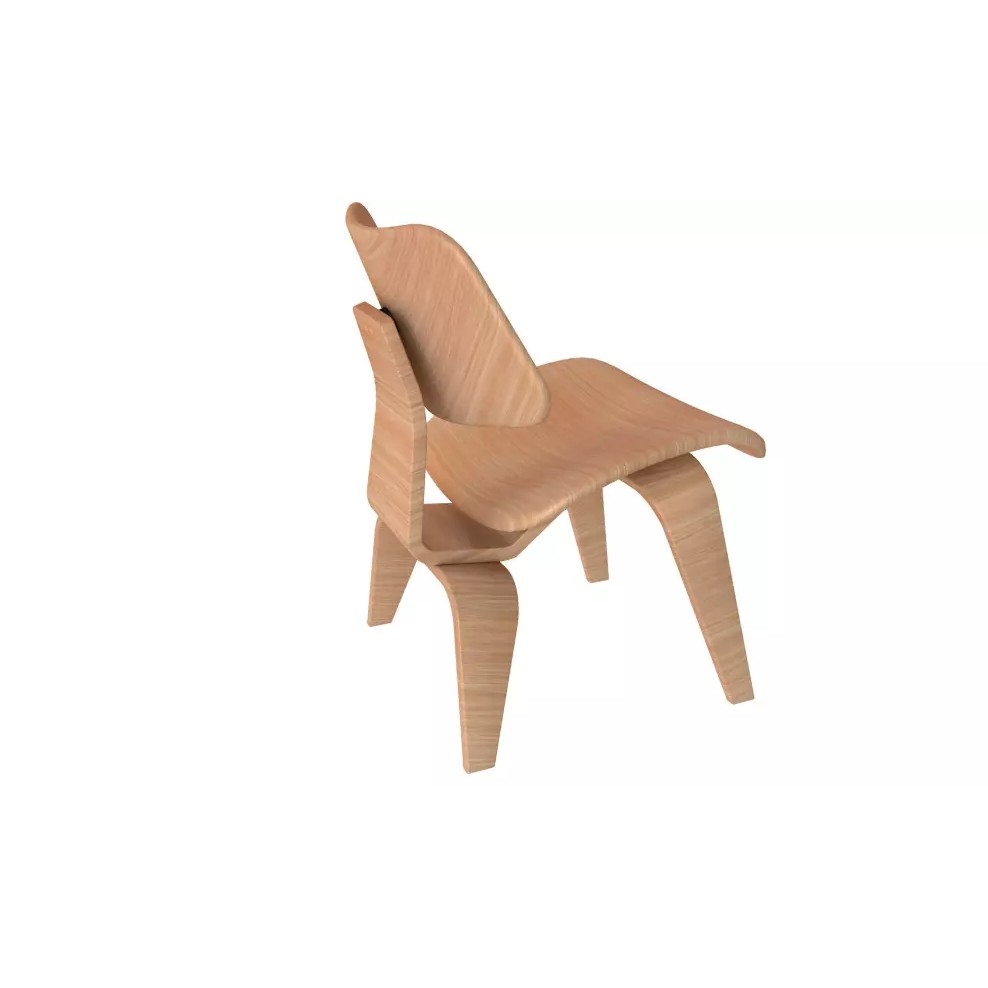 Modern Tube Chair 3D Model – Realistic Design, PBR Textures, FBX - View 10