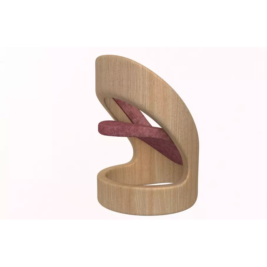 Modern Tube Chair 3D Model – Realistic Design, PBR Textures, FBX - View 14