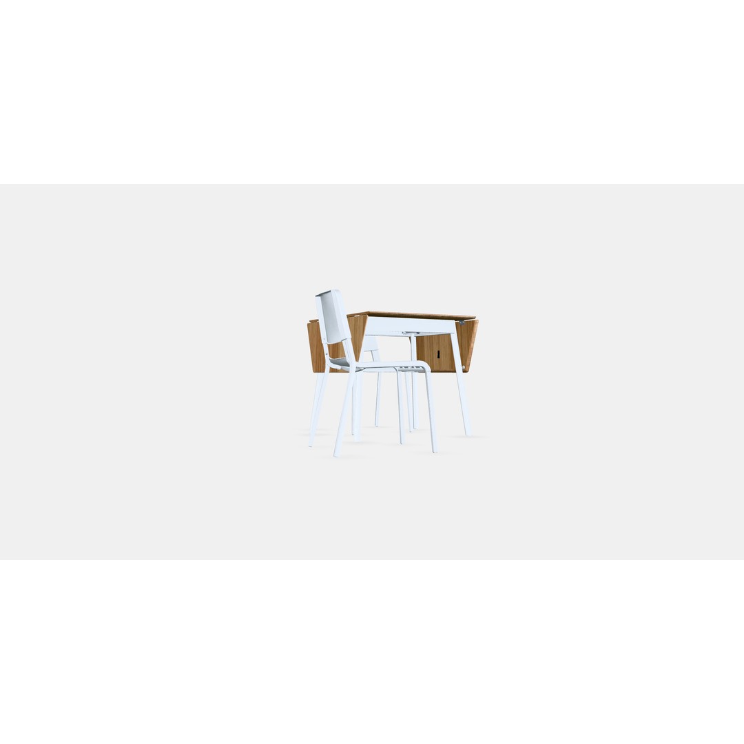 IKEA PS 2012 TEODORES Table 3D Model – Low Poly Furniture Asset, FBX