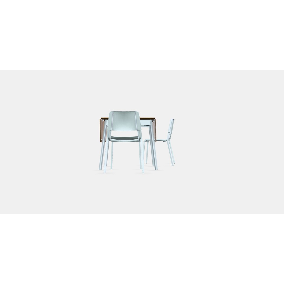 IKEA PS 2012 TEODORES Table 3D Model – Low Poly Furniture Asset, FBX - View 10
