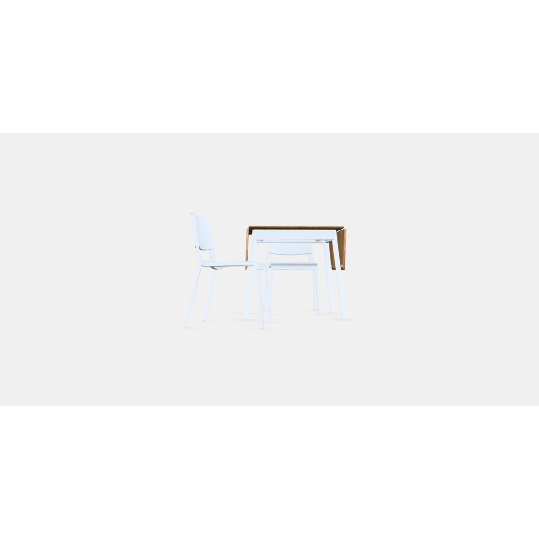 IKEA PS 2012 TEODORES Table 3D Model – Low Poly Furniture Asset, FBX - View 15