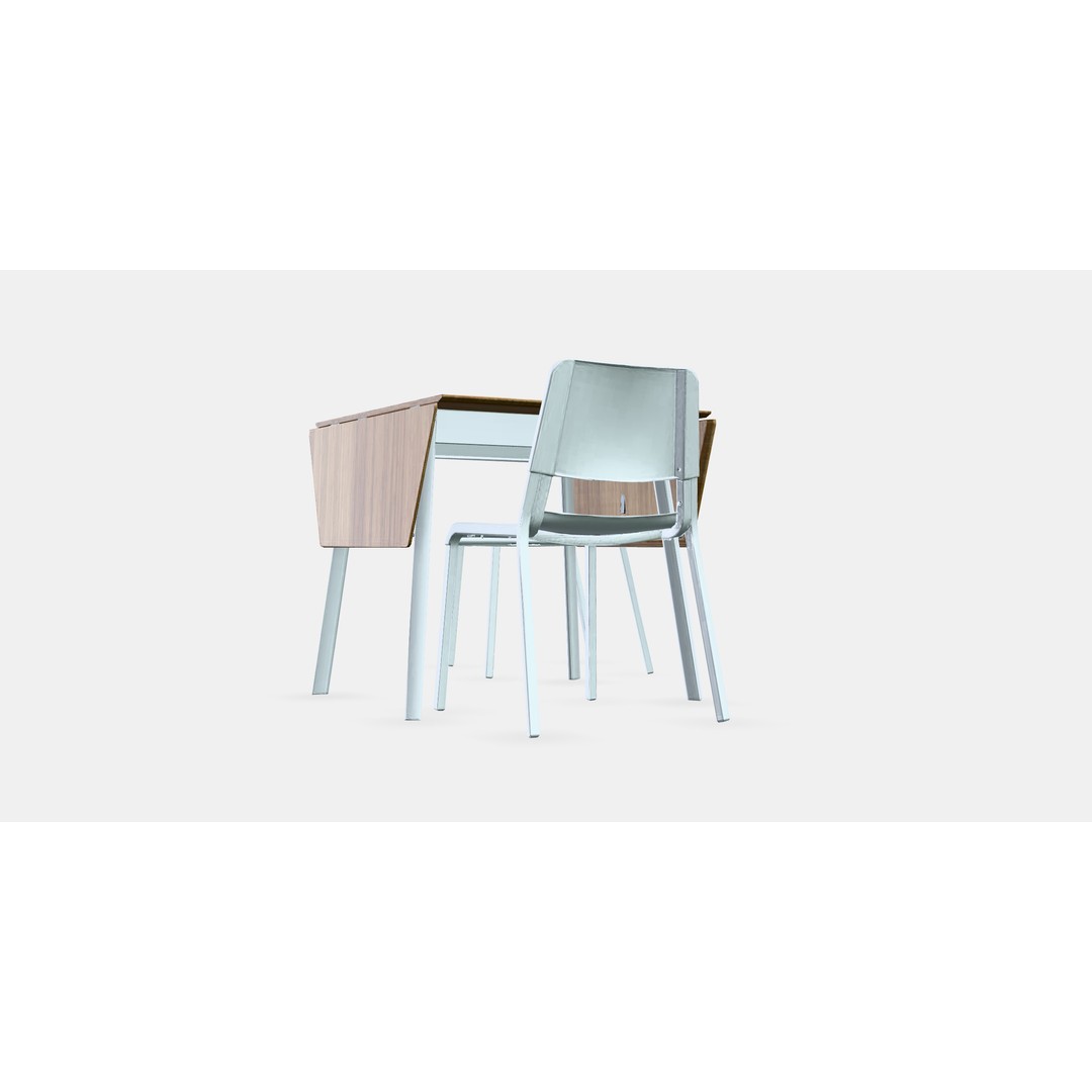 IKEA PS 2012 TEODORES Table 3D Model – Low Poly Furniture Asset, FBX - View 9