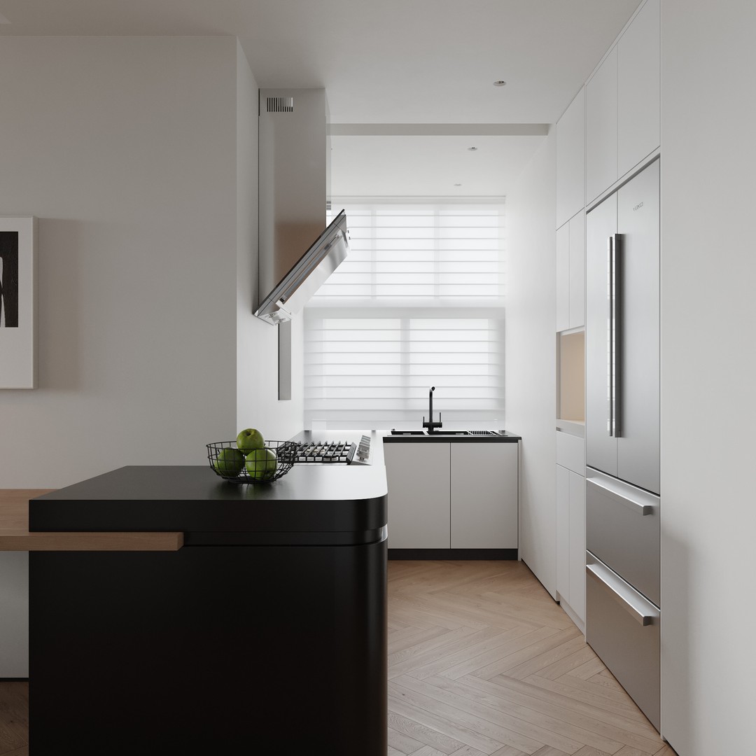 Modern Living Room 3D Model – Photo Realistic Interior Asset, FBX, OBJ - View 3