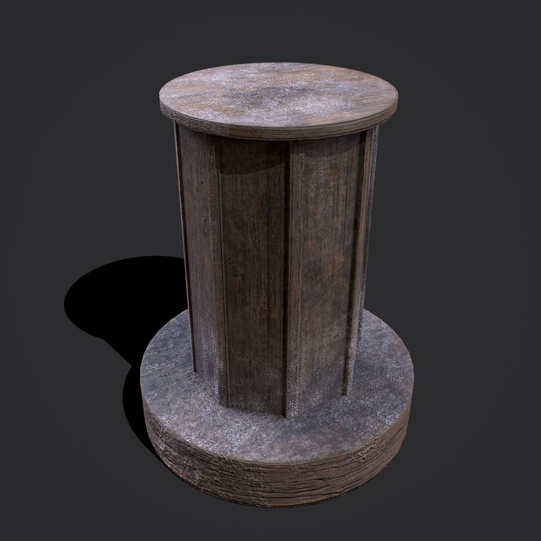 Medieval Props 3D Model – Low Poly Collection, FBX & OBJ Formats - View 109