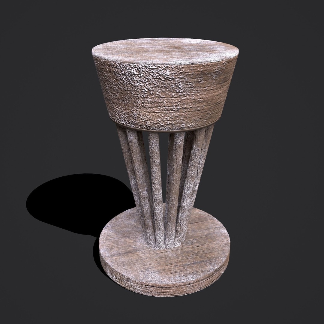 Medieval Props 3D Model – Low Poly Collection, FBX & OBJ Formats - View 117