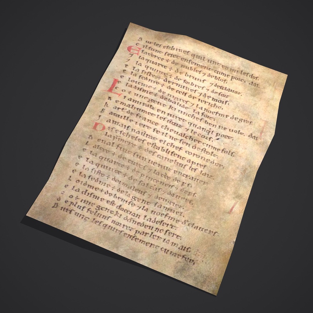 Medieval Props 3D Model – Low Poly Collection, FBX & OBJ Formats - View 129