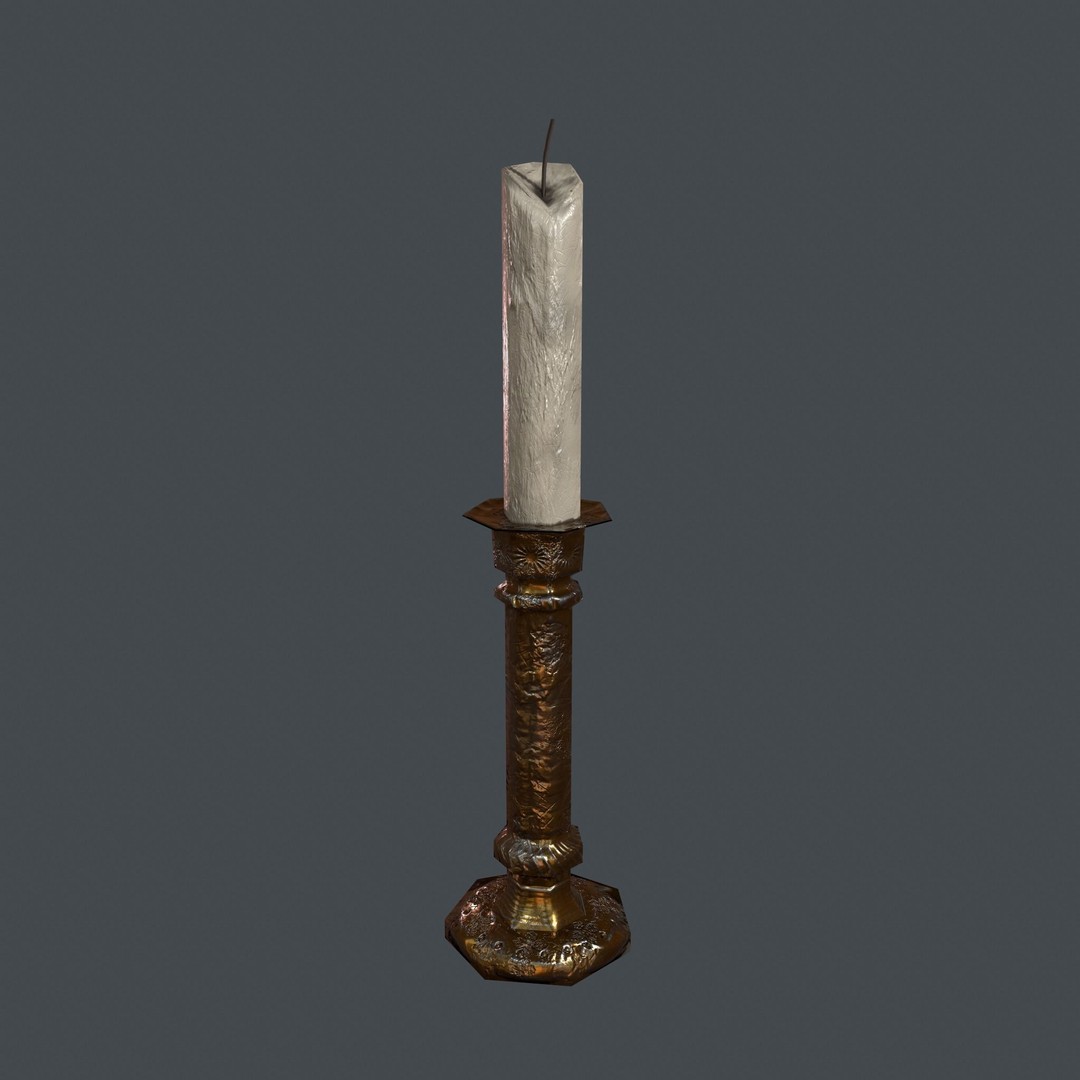 Medieval Props 3D Model – Low Poly Collection, FBX & OBJ Formats - View 56
