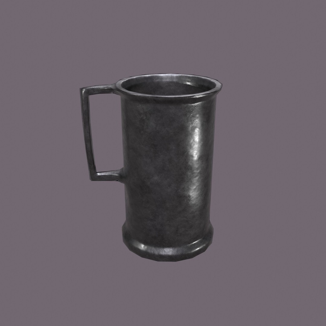 Medieval Props 3D Model – Low Poly Collection, FBX & OBJ Formats - View 58