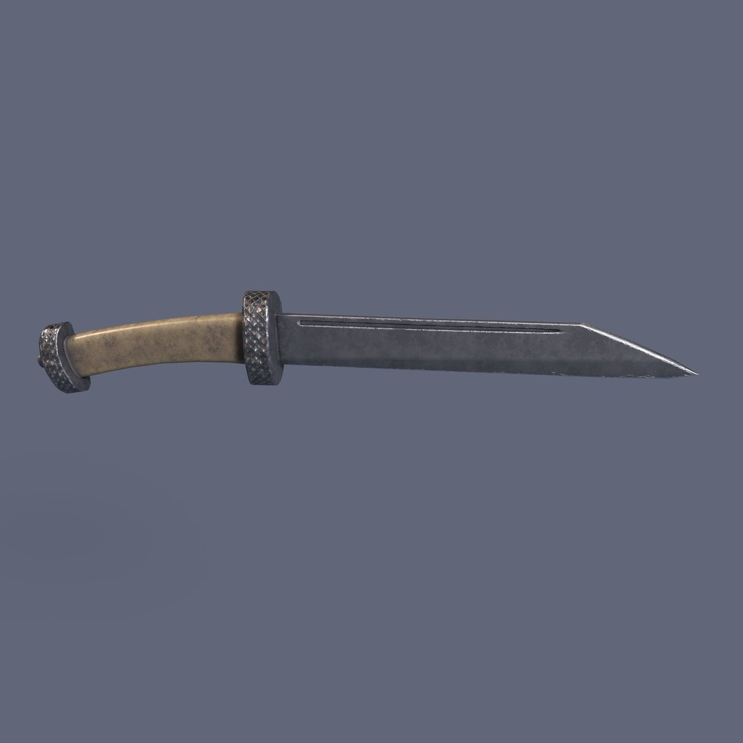 Medieval Props 3D Model – Low Poly Collection, FBX & OBJ Formats - View 65