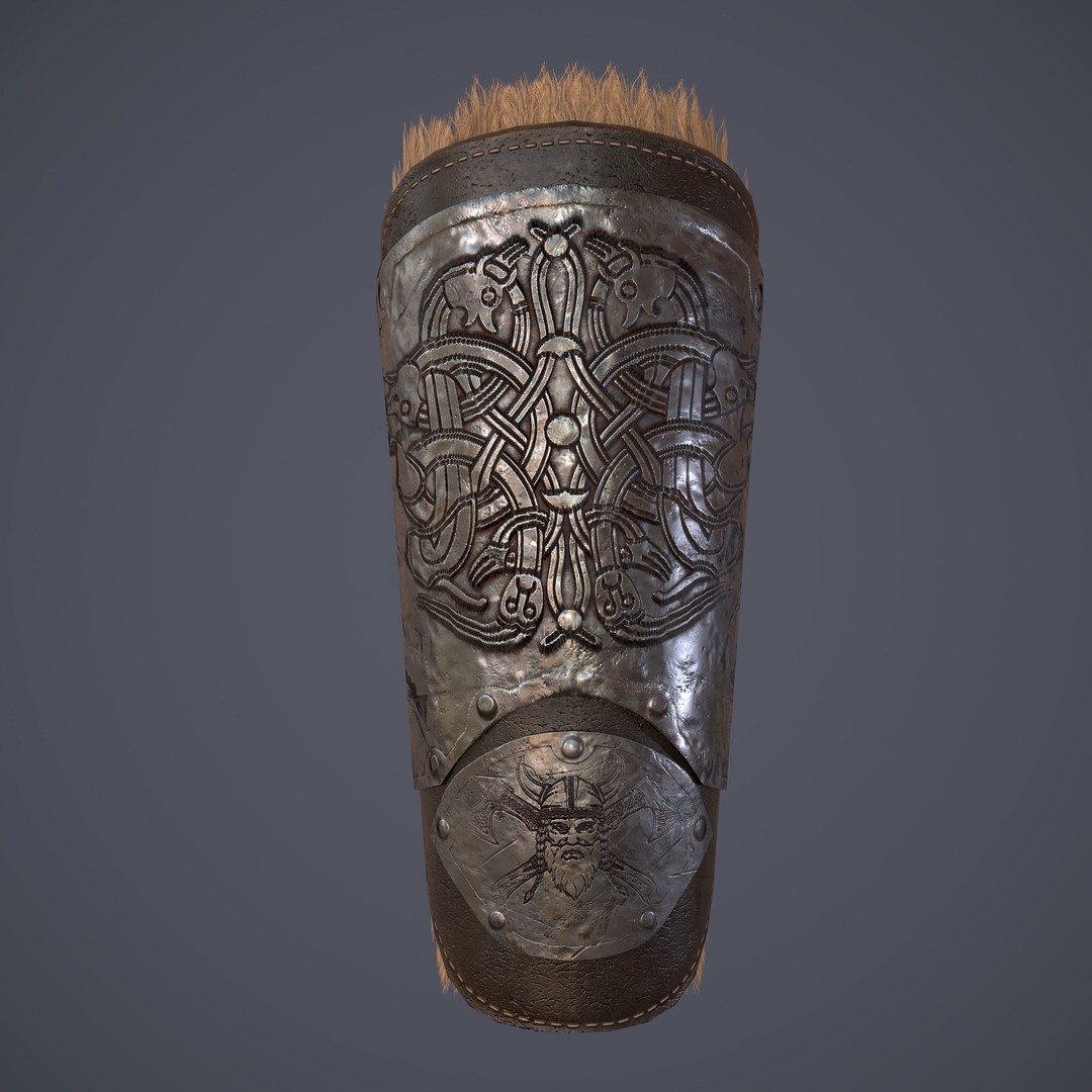 Medieval Props 3D Model – Low Poly Collection, FBX & OBJ Formats - View 71