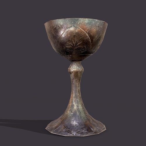 Medieval Props 3D Model – Low Poly Collection, FBX & OBJ Formats - View 74