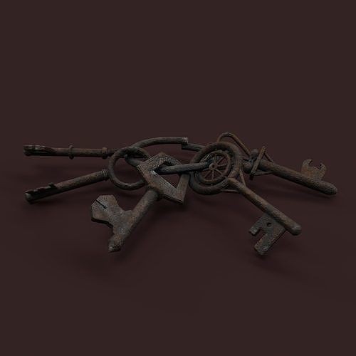 Medieval Props 3D Model – Low Poly Collection, FBX & OBJ Formats - View 75