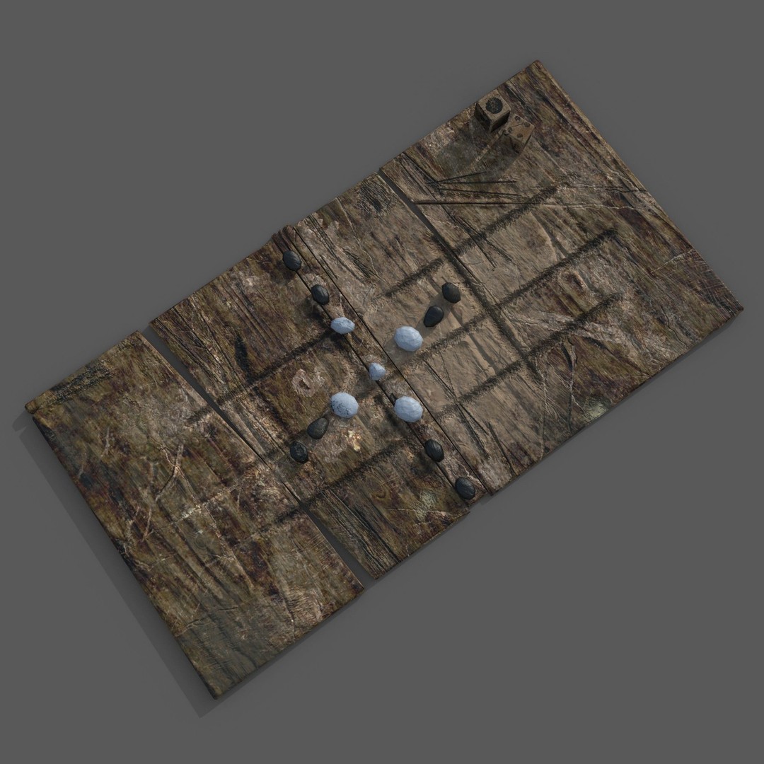 Medieval Props 3D Model – Low Poly Collection, FBX & OBJ Formats - View 76