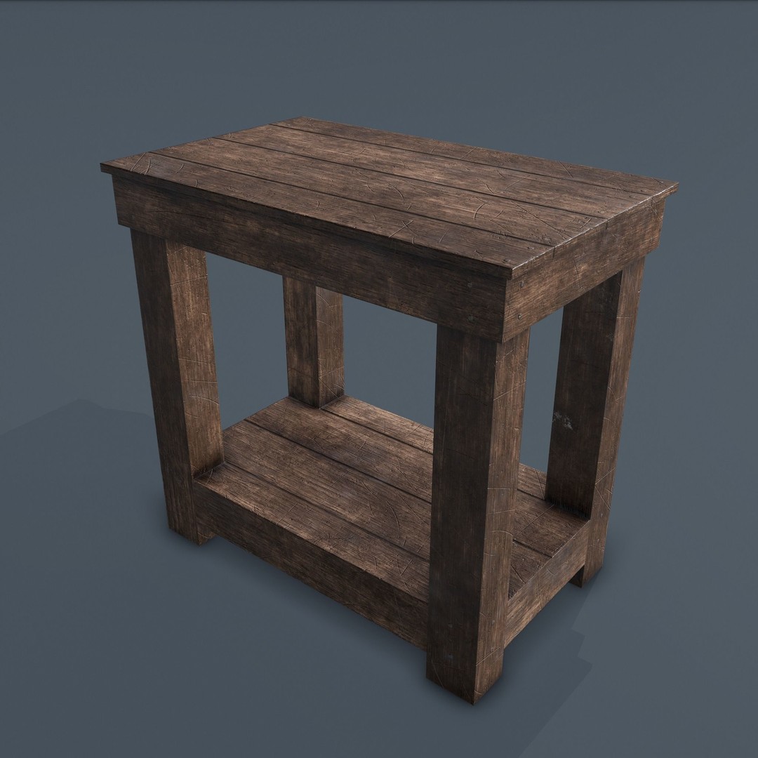 Medieval Props 3D Model – Low Poly Collection, FBX & OBJ Formats - View 95