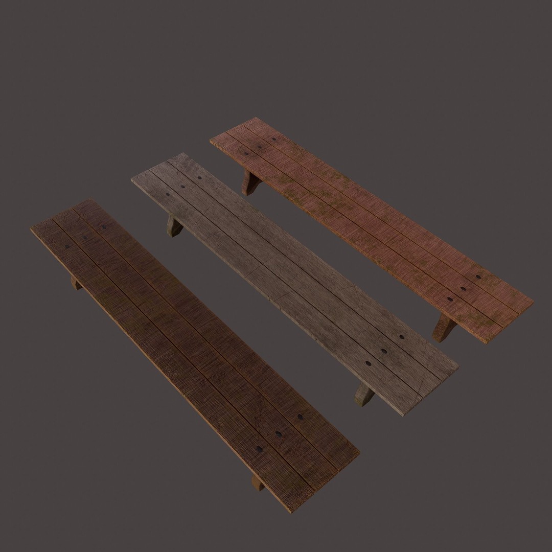 Medieval Props 3D Model – Low Poly Collection, FBX & OBJ Formats - View 98