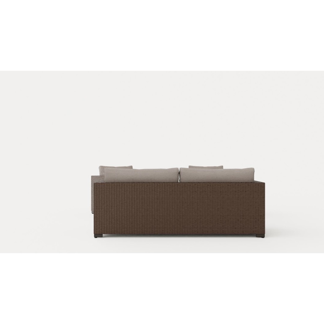 Ninja Sofa Group 3D Model – Low Poly Furniture Set, FBX & OBJ - View 4