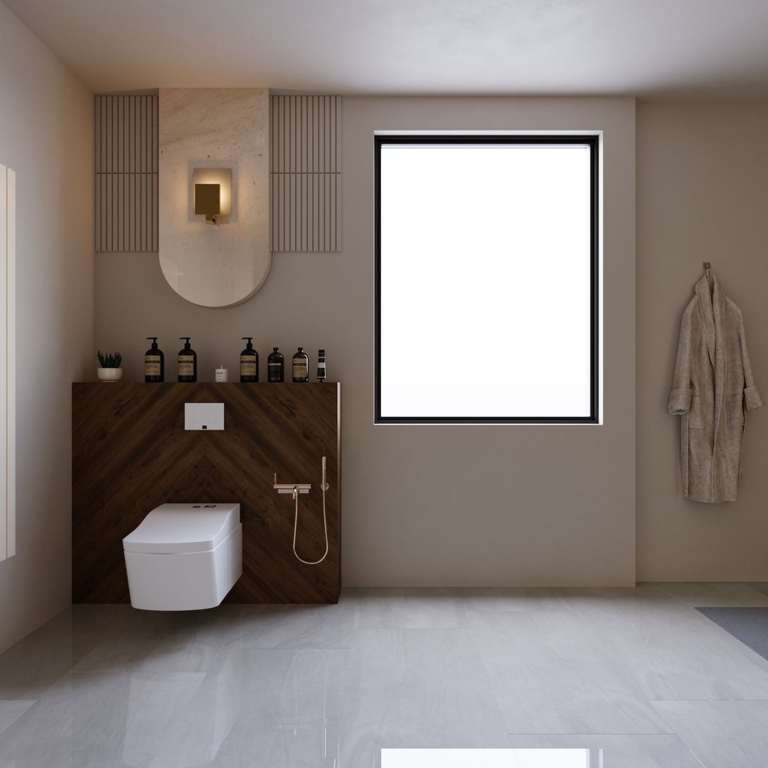 Bathroom 3D Model – Detailed Interior Design with Textures