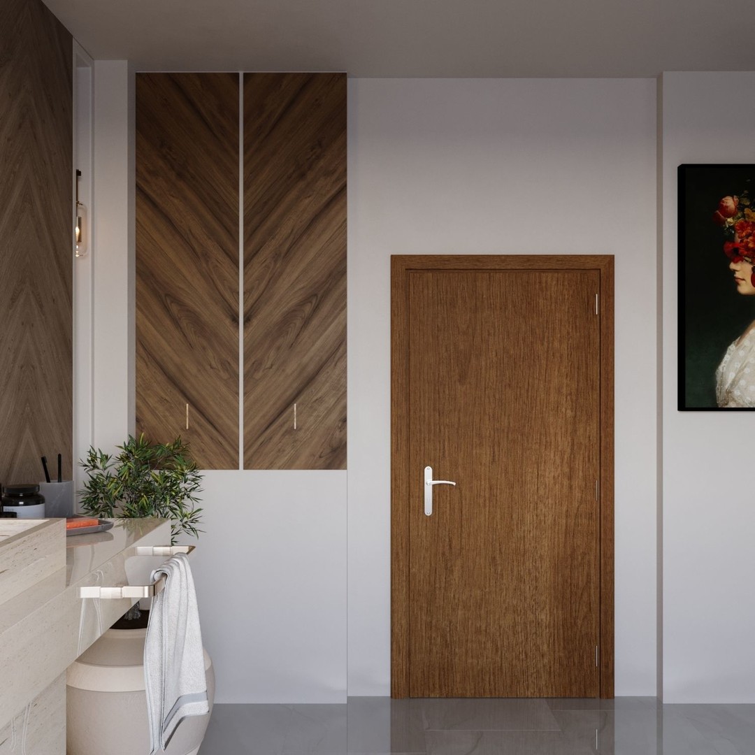 Bathroom 3D Model – Detailed Interior Design with Textures - View 5