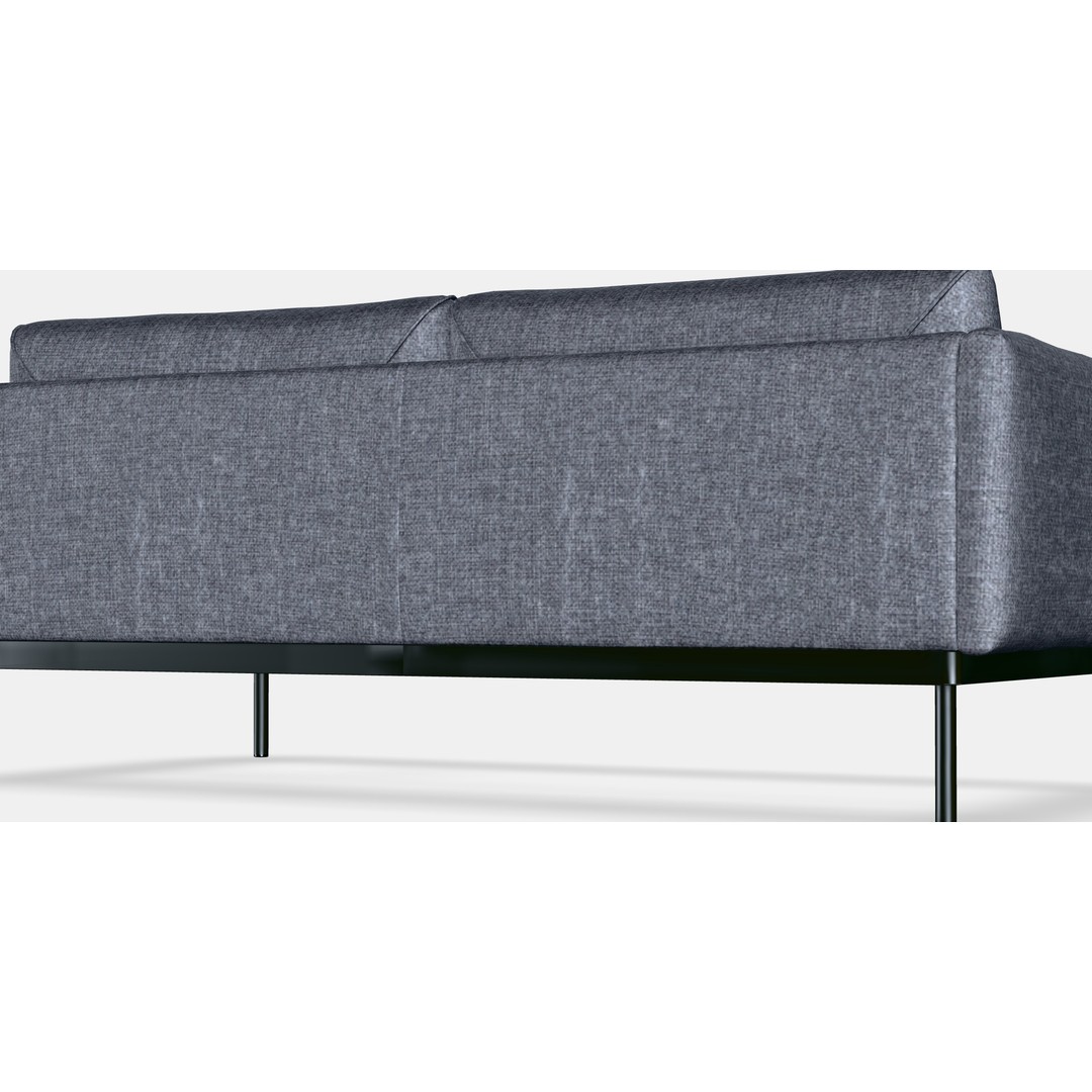 APPLARYD 2-Seater Sofa 3D Model – Modern PBR Furniture, All Formats - View 12