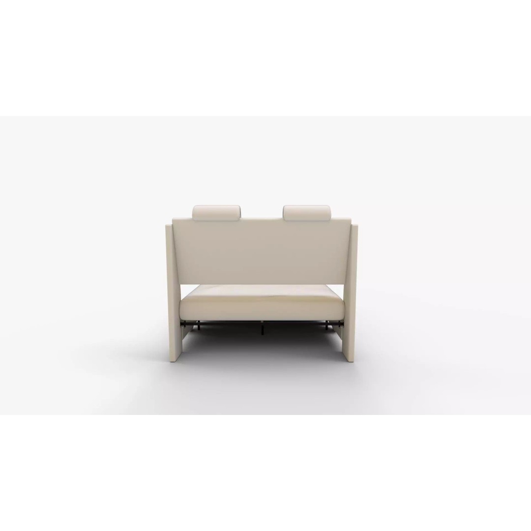 Keyluv Queen Bed Frame 3D Model – High-Quality PBR Asset, FBX, OBJ - View 6