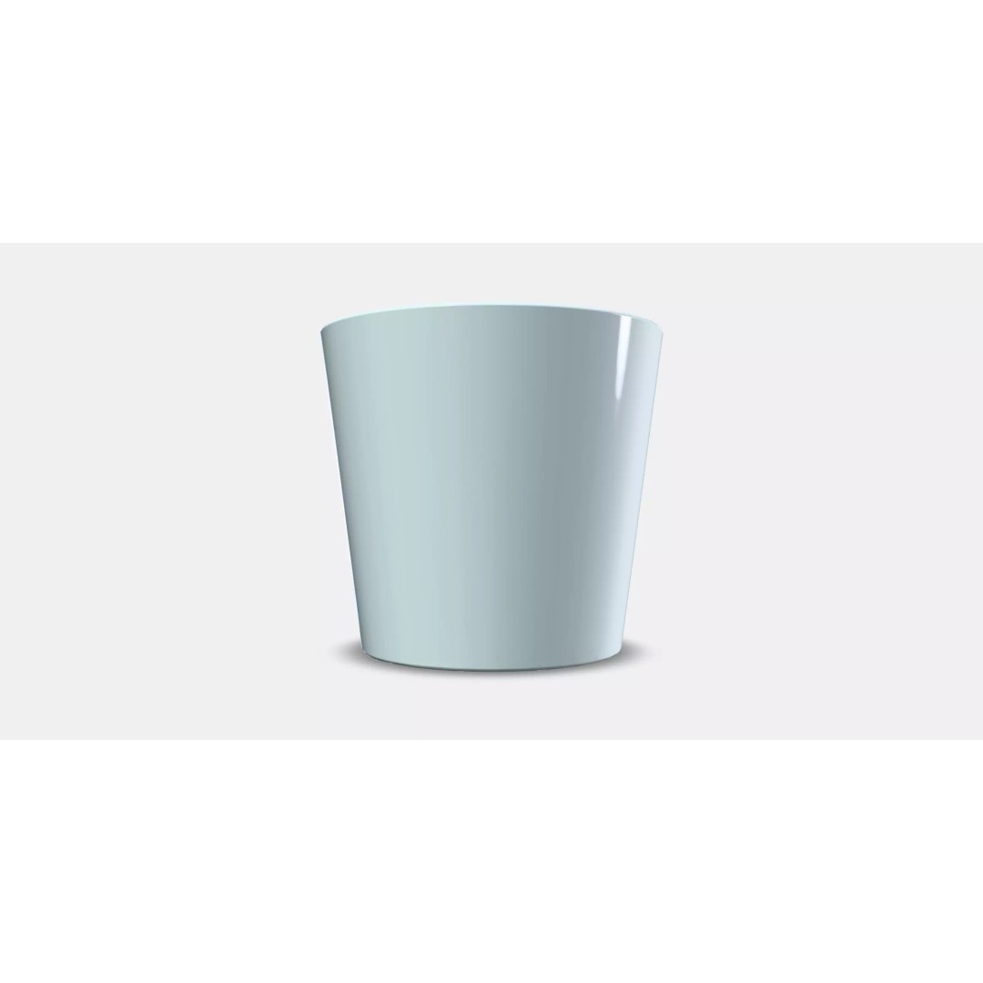 GRADVIS Plant Pot 4 3D Model – Modern Decorative Container, PBR Textures - View 10