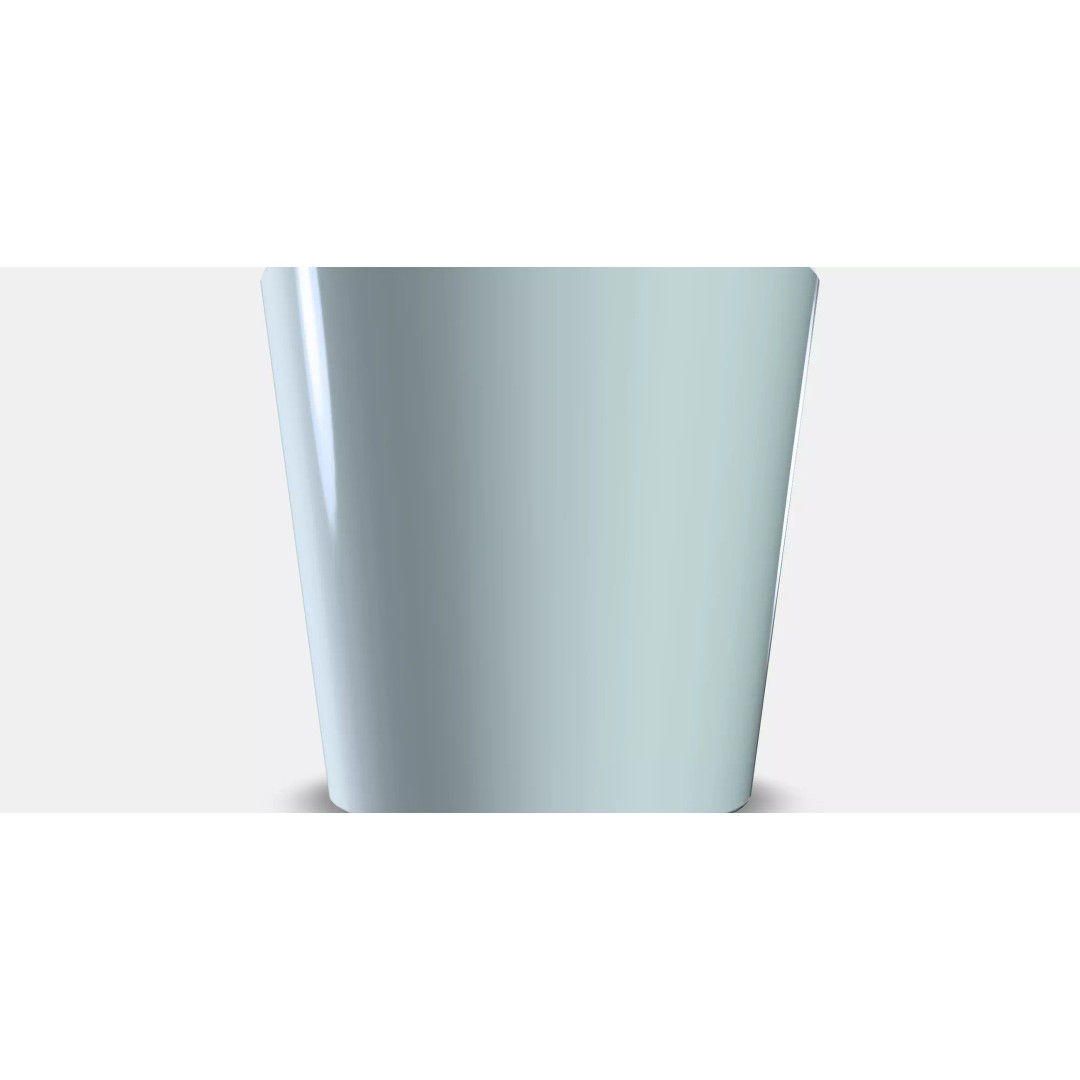 GRADVIS Plant Pot 4 3D Model – Modern Decorative Container, PBR Textures - View 7
