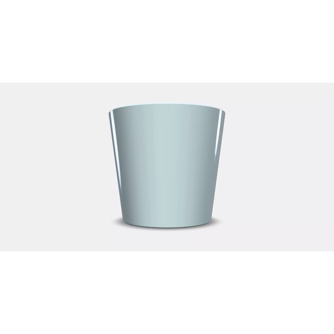 GRADVIS Plant Pot 4 3D Model – Modern Decorative Container, PBR Textures - View 8