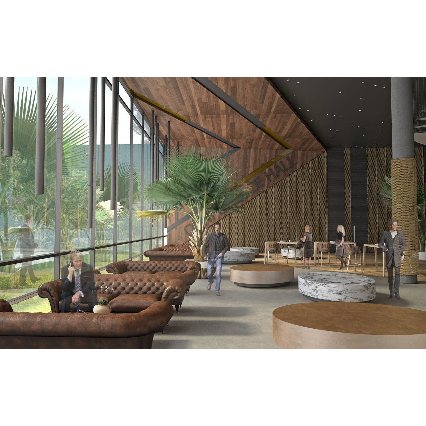 Modern Office Building - Game-Ready 3D Model - View 10