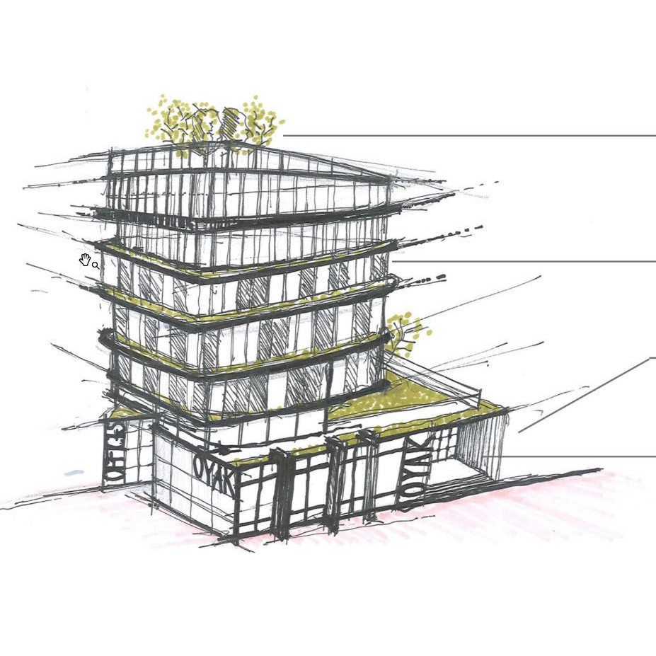 Modern Office Building - Game-Ready 3D Model - View 17